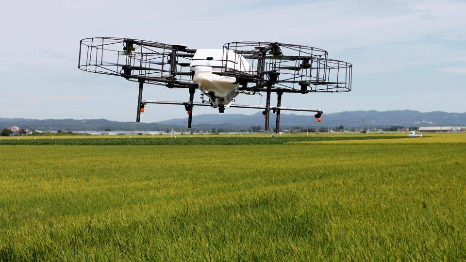Drones oferecem ajuda de alta tecnologia a agricultores idosos do Japão