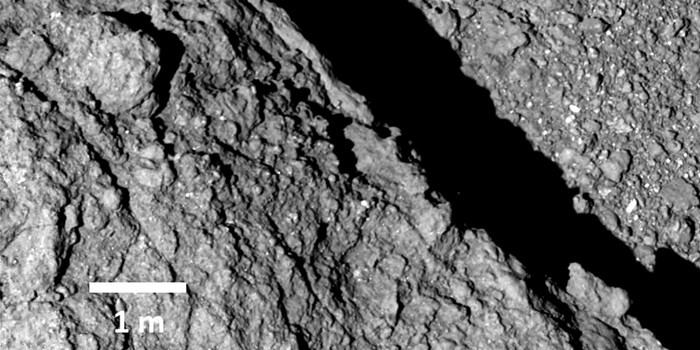 Missão Hayabusa registra imagens da superfície do asteroide Ryugu