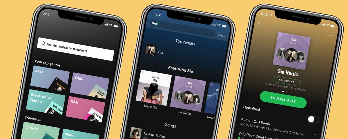 Spotify Premium ganha busca personalizada, navegação melhorada e mais