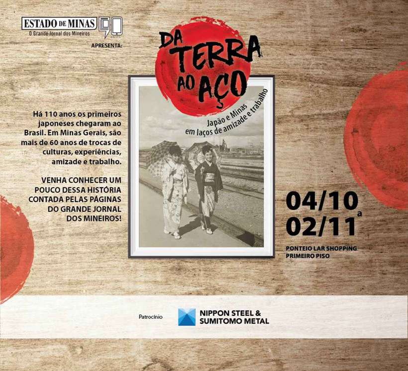 Exposição relembra história dos japoneses em Minas