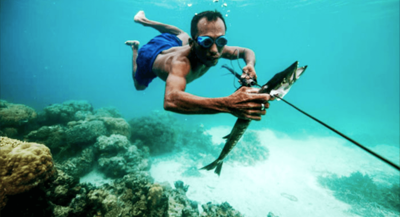 Homens da tribo Bajau, conseguem ficar 10 minutos sem respirar debaixo d’água