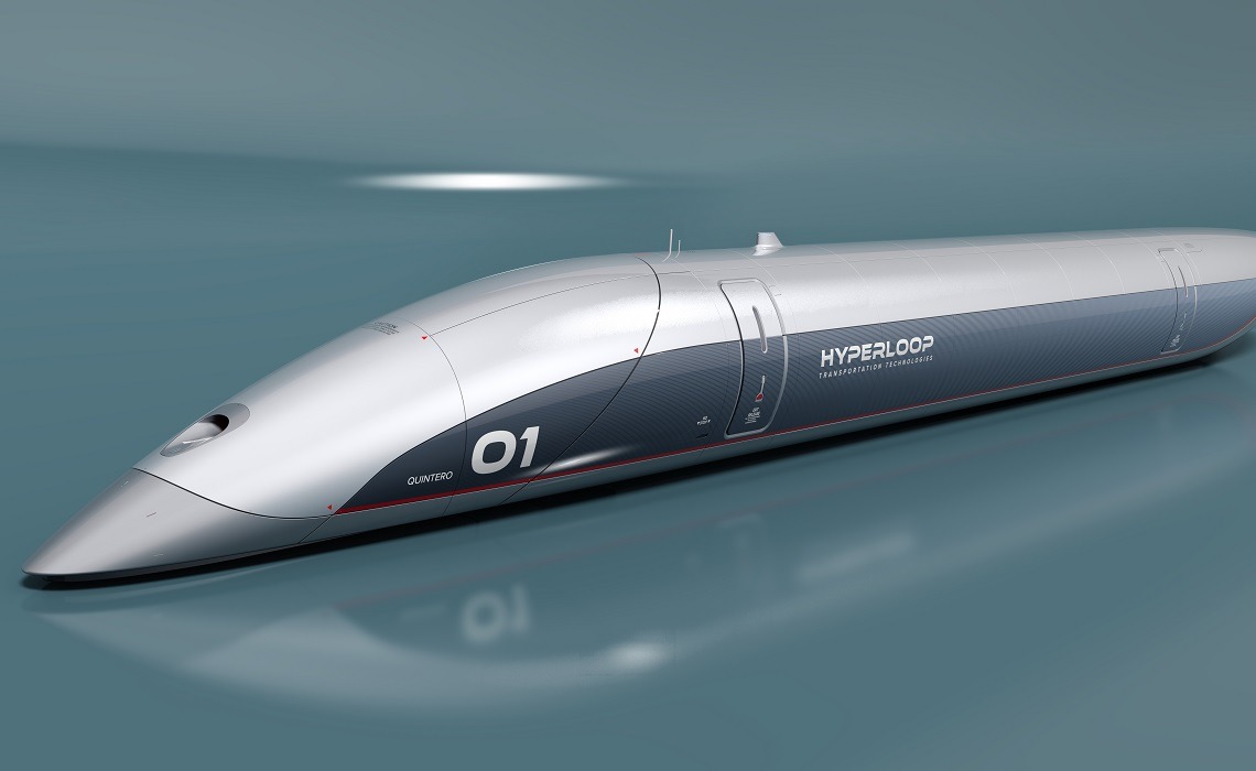Hyperloop apresenta a sua primeira cápsula de passageiros em escala real