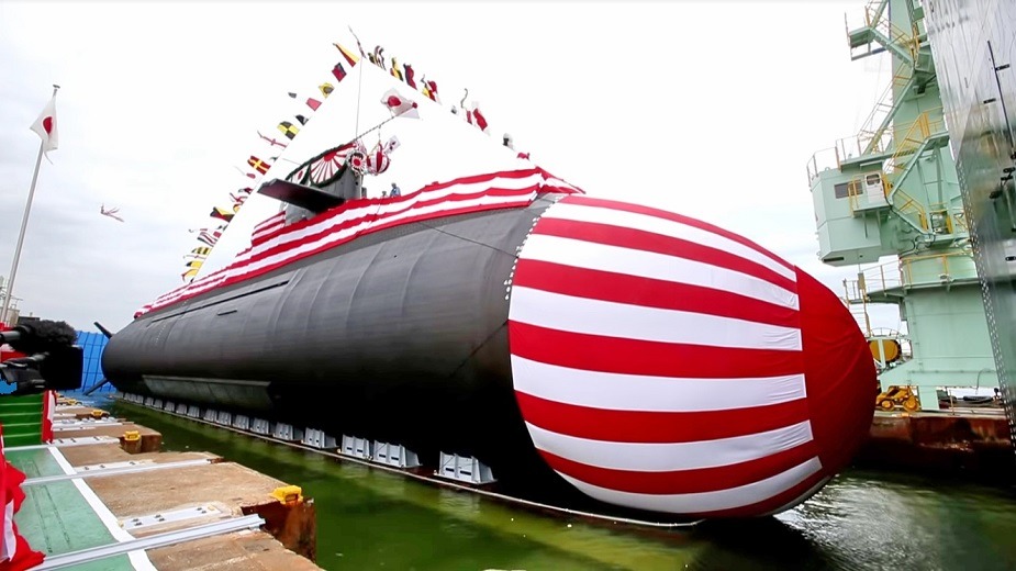 Japão lança submarino movido a baterias de íons de lítio