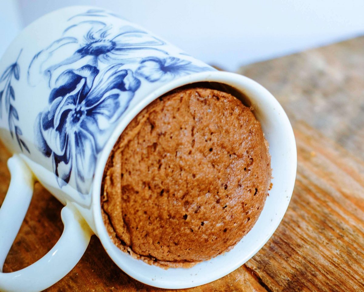 Pão de mel de caneca: pronto em 1 minuto