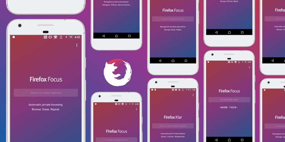 Firefox Focus oferece um melhor desempenho em dispositivos Android