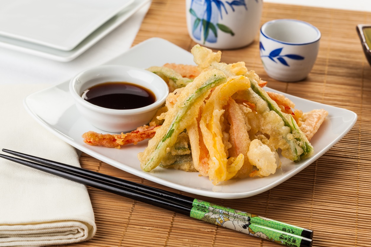 Tempura de legumes