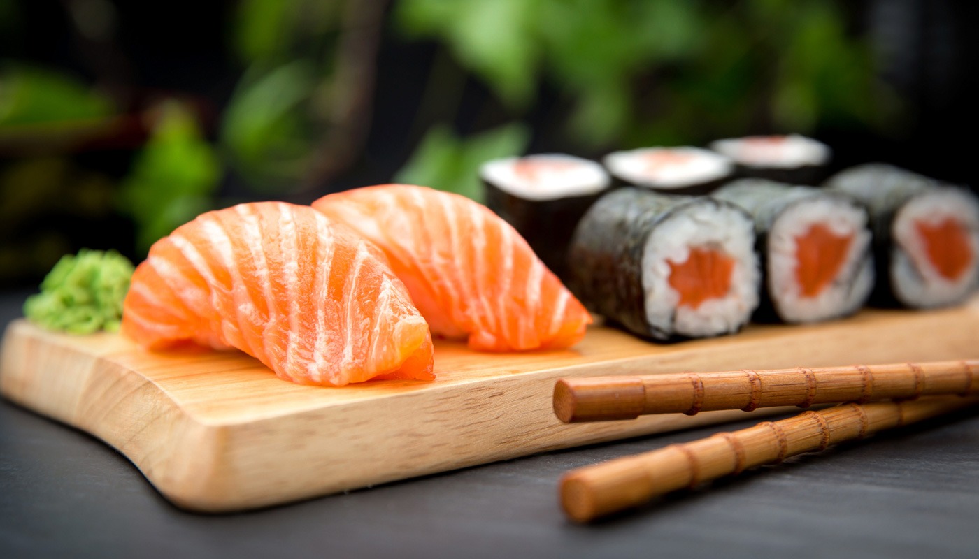 Não confunda Sashimi com Sushi