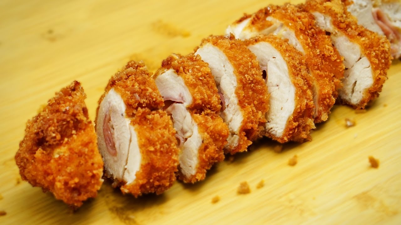 Katsu de frango (frango à milanesa )