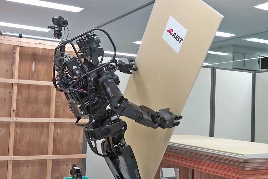 Robô japonês pode executar tarefas básicas de construção