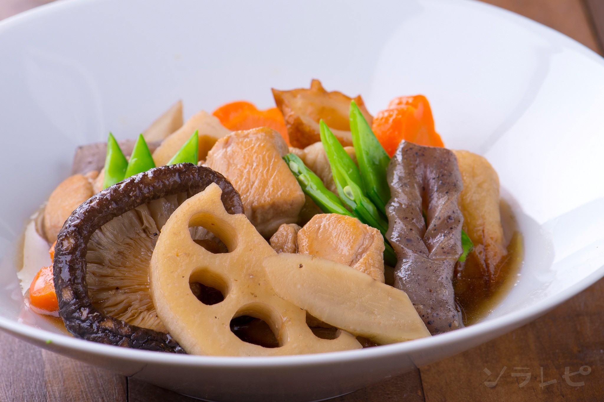 Chikuzenni (Nishime) – Frango e Vegetais Cozidos à Moda Japonesa