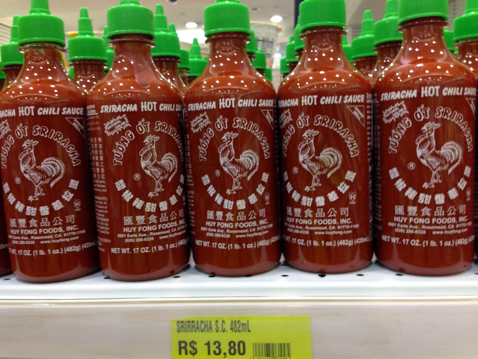 Molho de Pimenta Sriracha e suas peculiaridades
