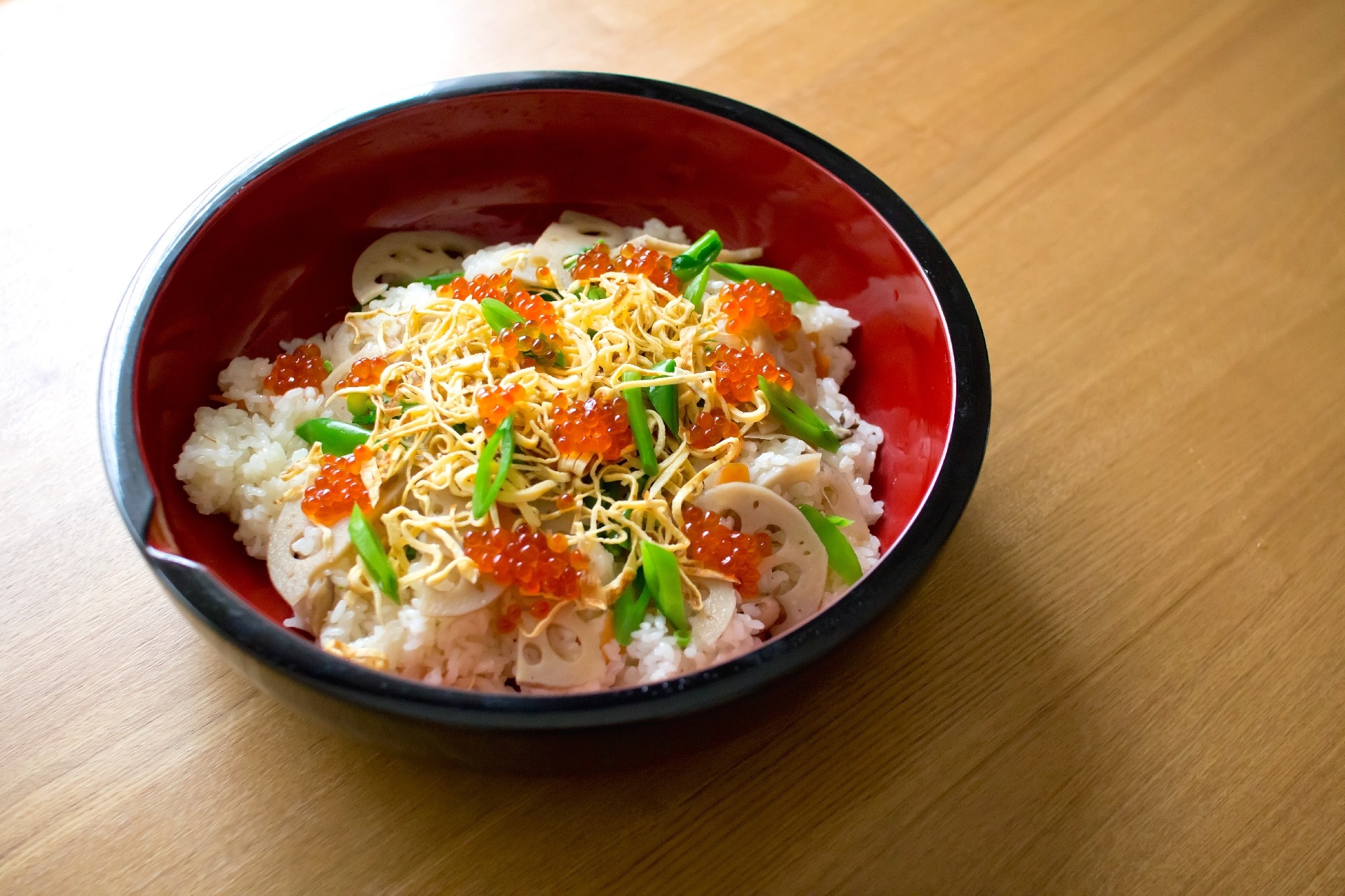 Receita de Chirashizushi (Sushi Espalhado)