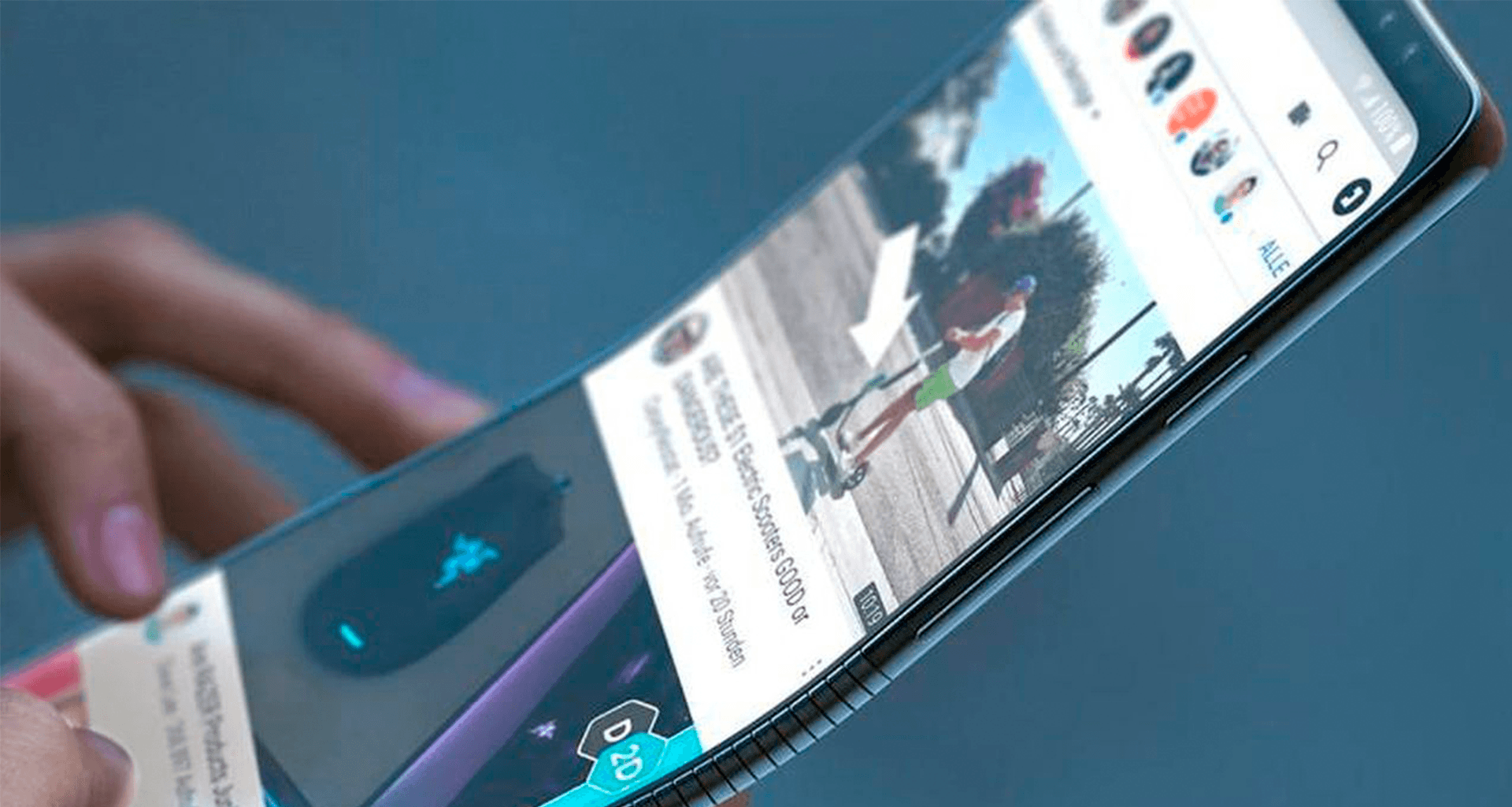Celular dobrável da Samsung pode se chamar Galaxy Flex
