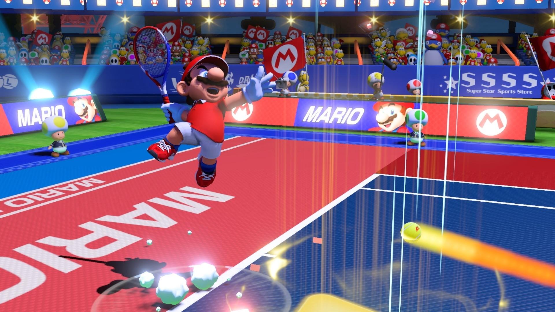 Mario Tennis Ace recebe trailers para Shy Guy e Petey Piranha