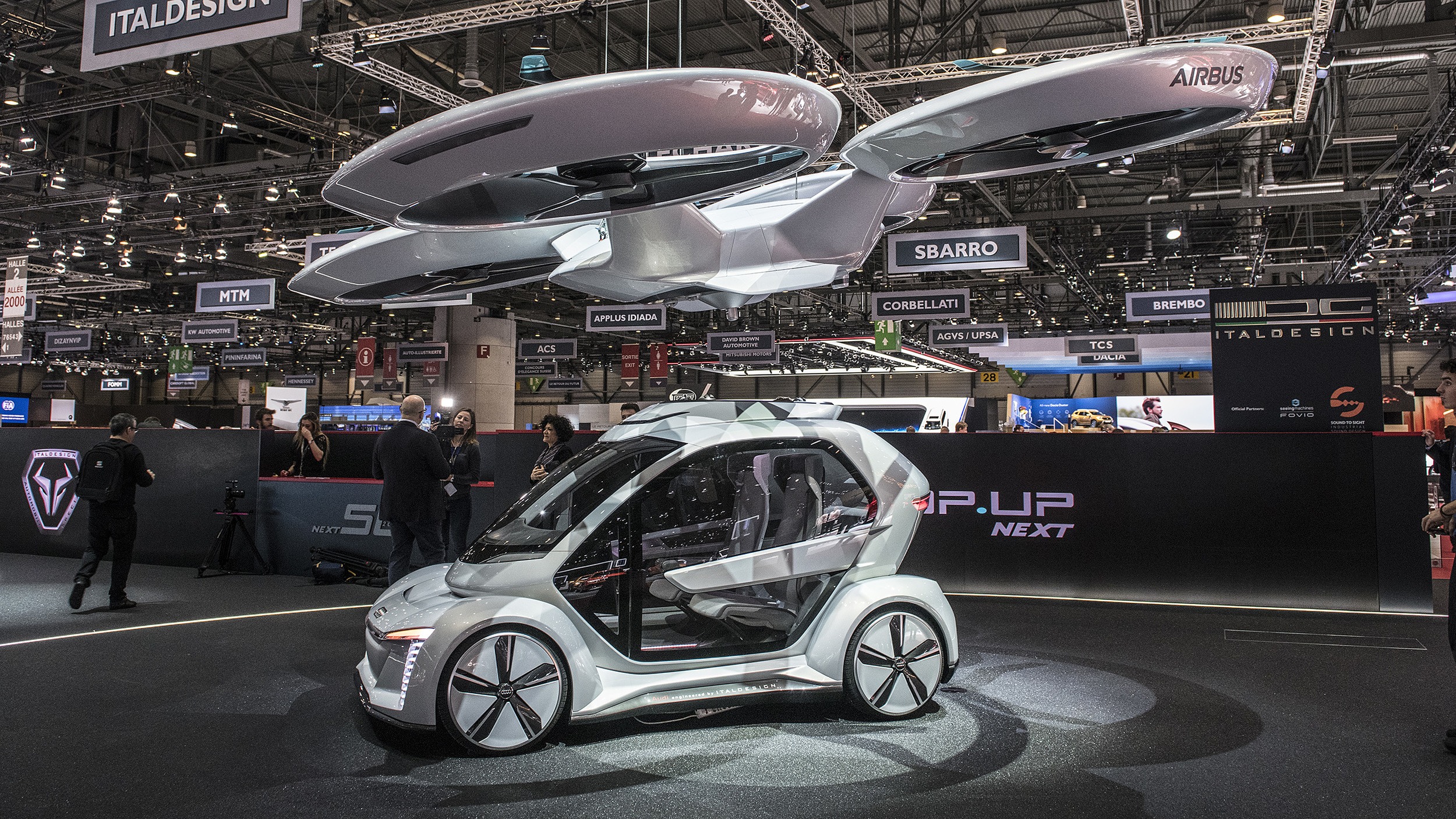 Audi, Airbus e Italdesign estão desenvolvendo carro voador