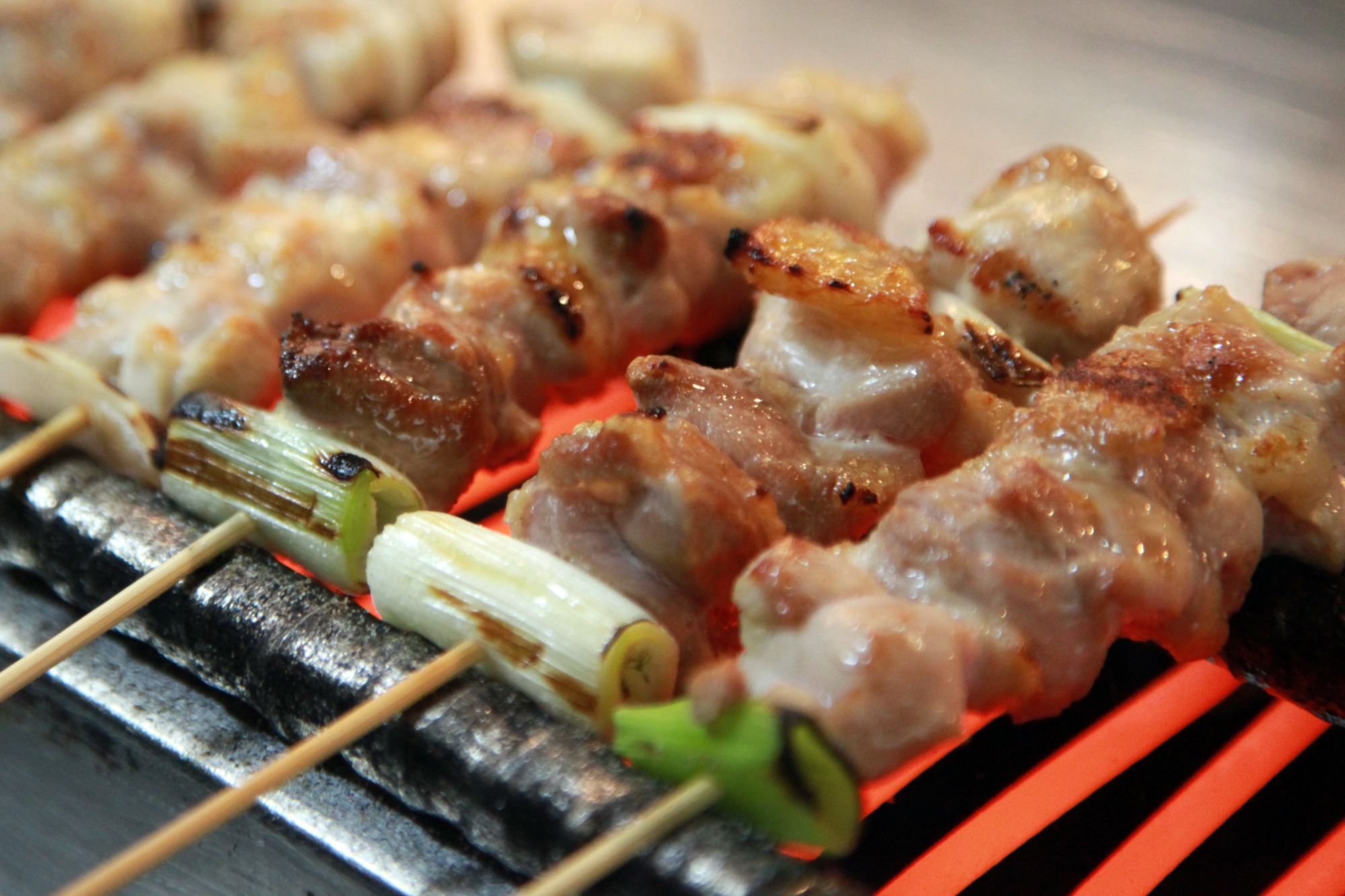 Receita de Yakitori (Espetinho de Frango Japonês)