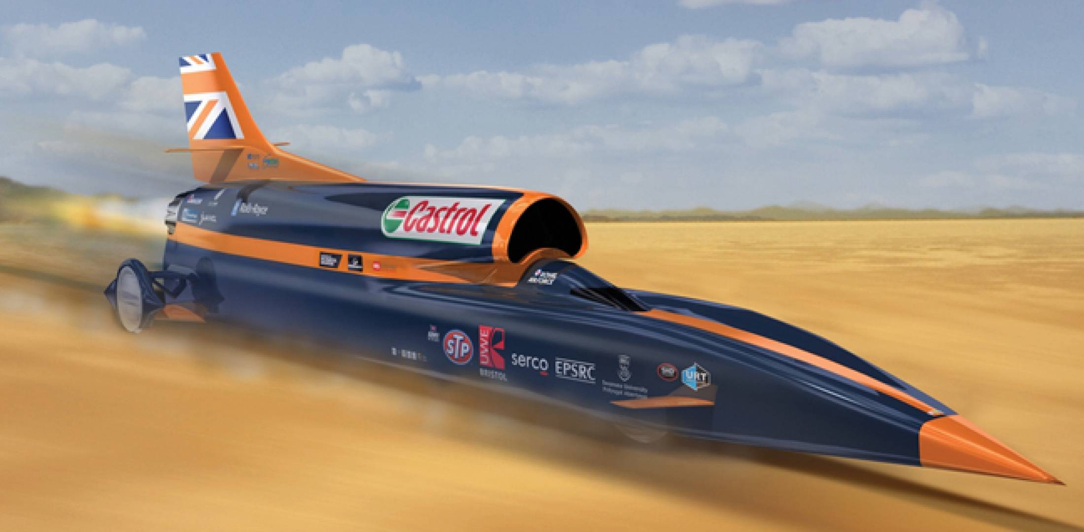 Reino Unido descontinua projeto de carro capaz de chegar aos 1600 km/h