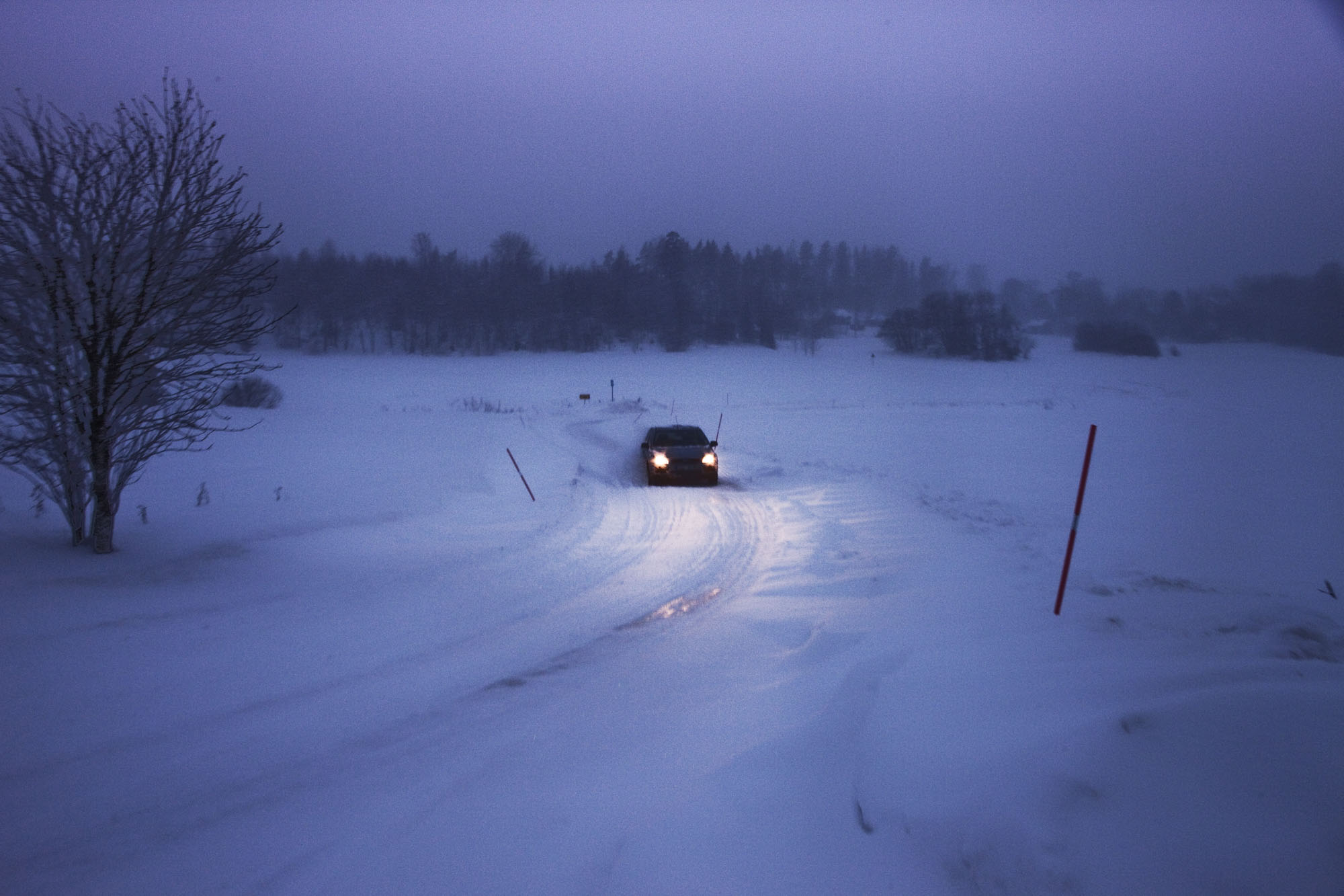 Os cuidados a se tomar ao dirigir na neve