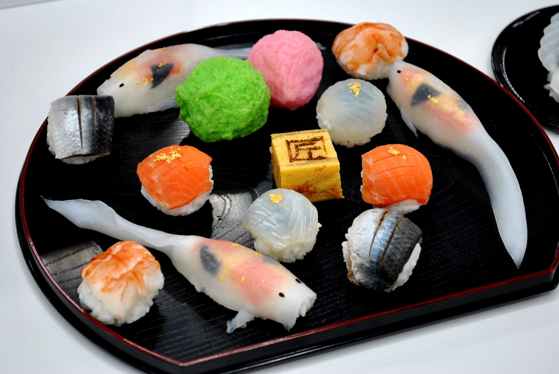 Koi Fish Sushi: Adoráveis sushis com formato de carpas!