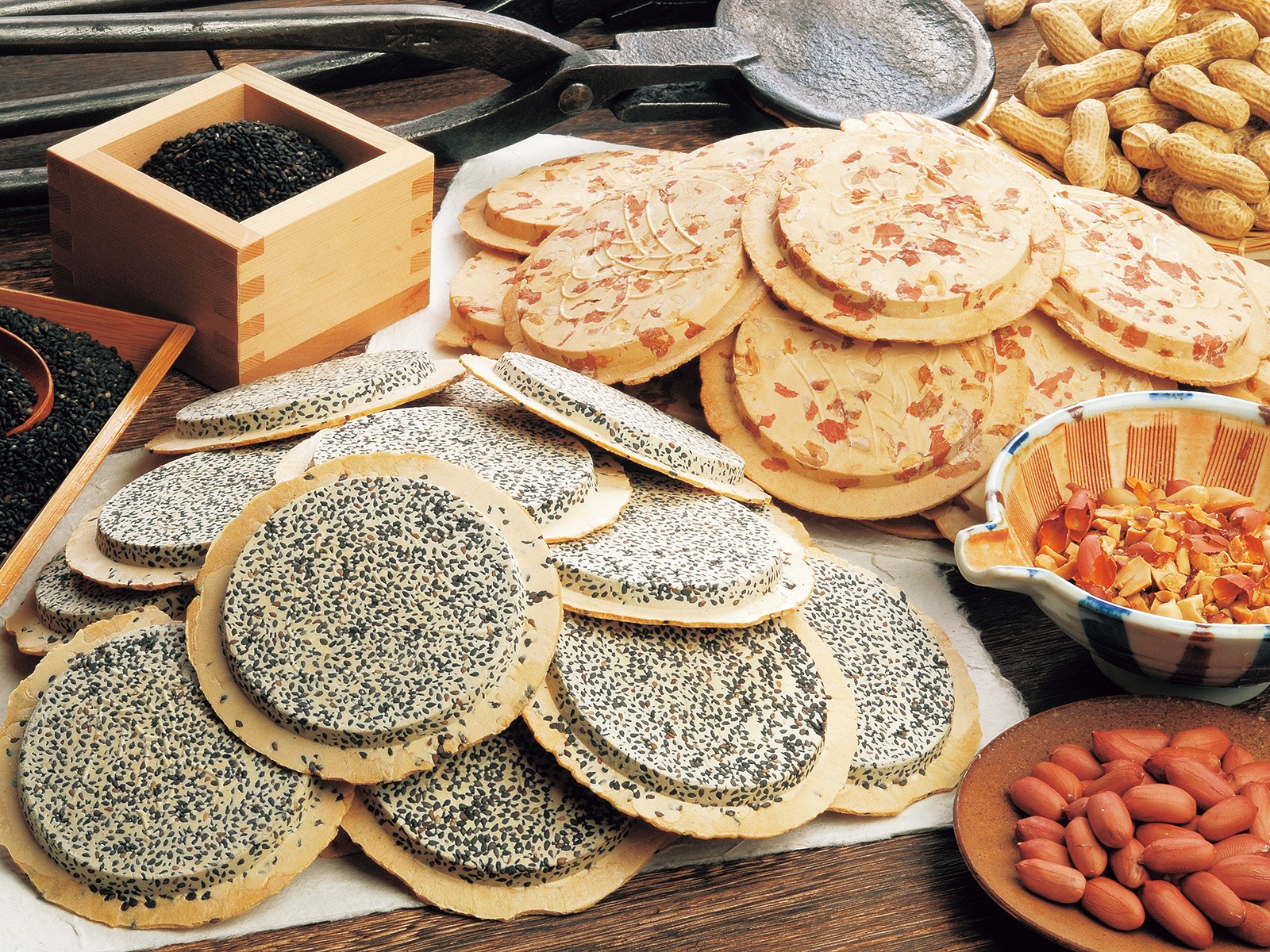 Sembei, o biscoito tradicional japonês