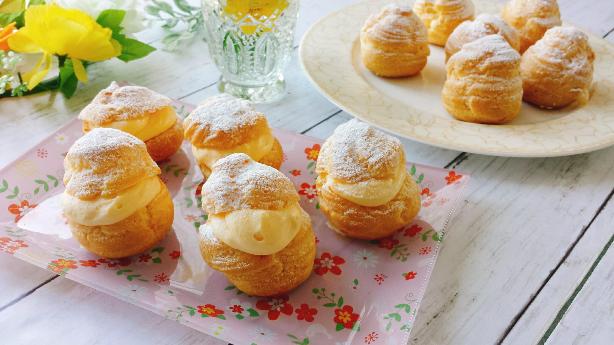 Receita de Shukurimu (Versão japonesa do Profiterole)