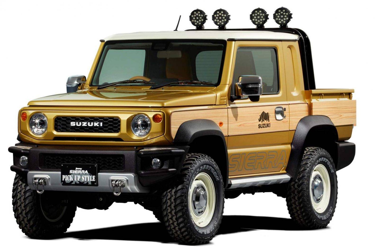 Nova versão japonesa do Suzuki Jimny é picape e jipe explorador
