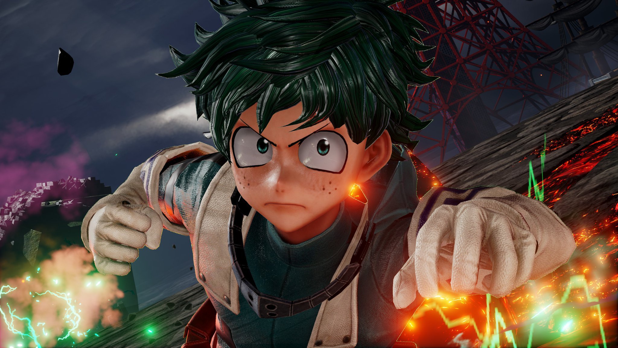 Novo trailer de Jump Force mostra Deku e Asta em ação