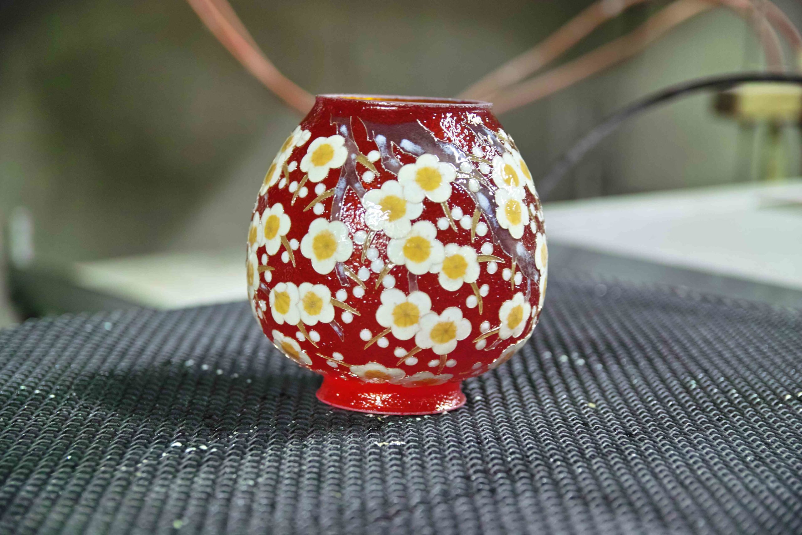 Artesanato tradicional do Japão: Owarishippo (Cloisone de Owari)