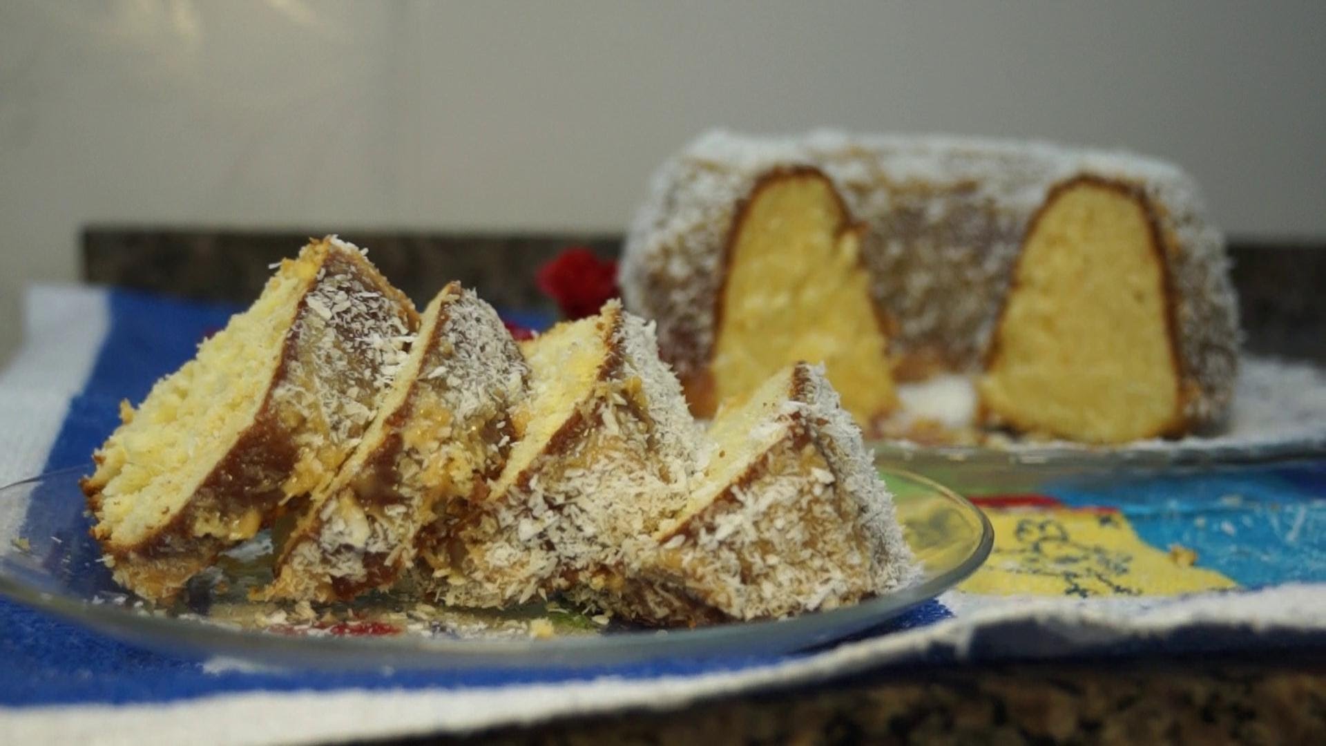 Receita: Bolo funcional de coco