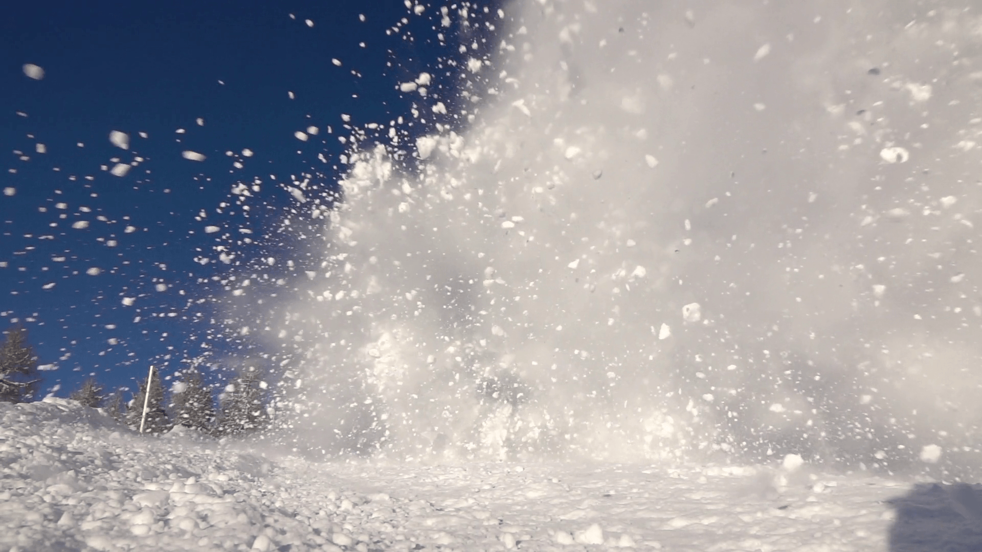 Precaução contra avalanches no Japão