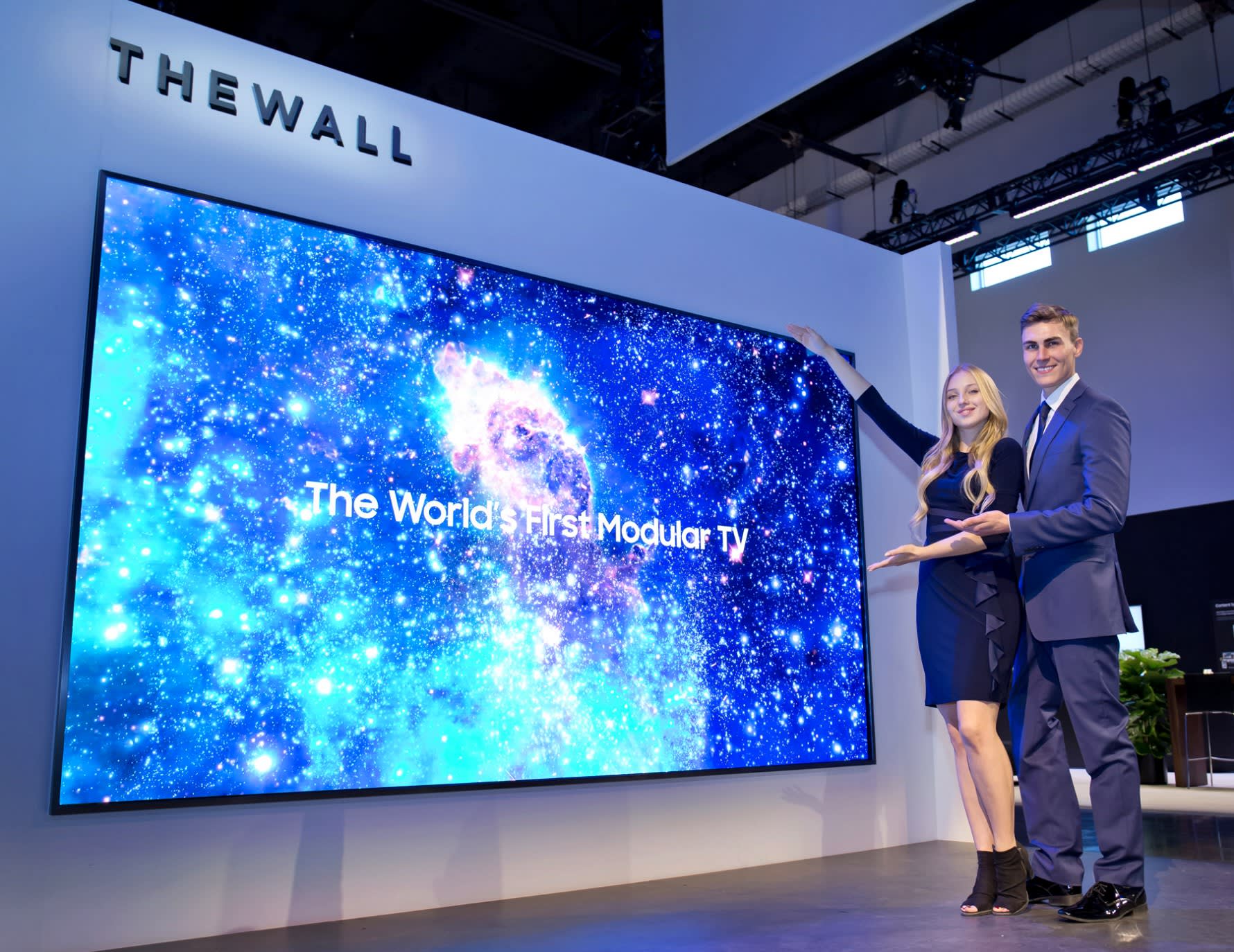 Samsung exibe nova tela The Wall com 292′ e 8K