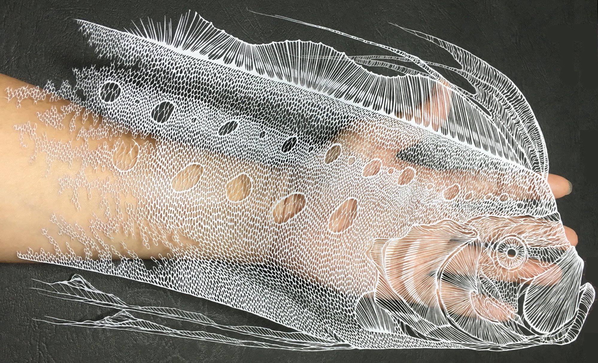 A incrível e meticulosa arte com papel pela artista japonesa Masayo Fukuda
