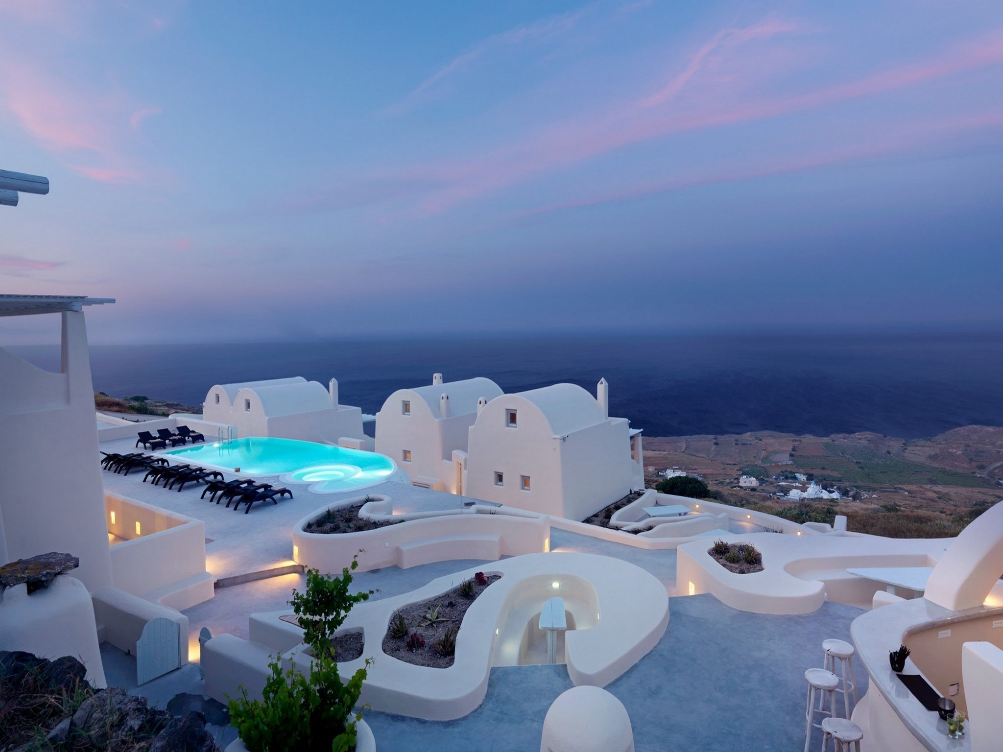 Villa Santorini, um Pedacinho da Grécia no Japão