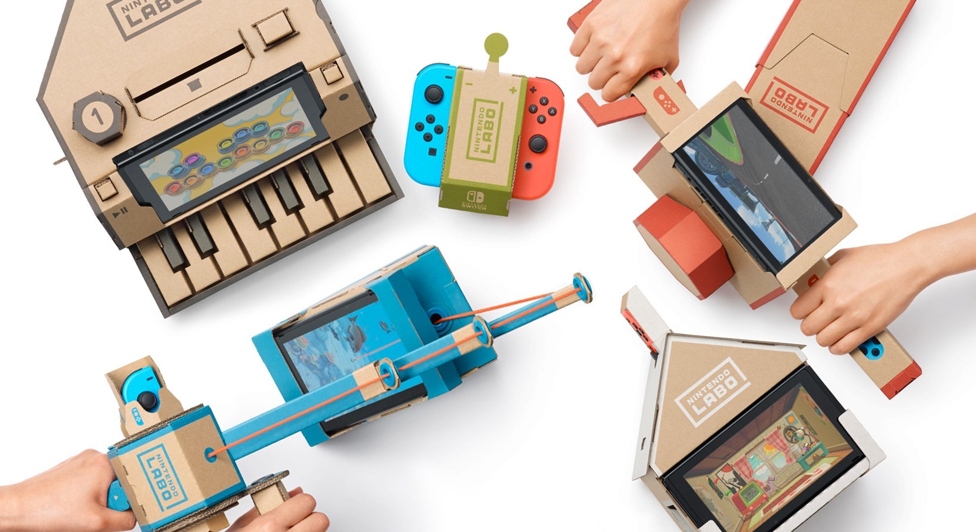 Nintendo anuncia caixa Nintendo Labo para Toy-Cons, mas apenas no Japão