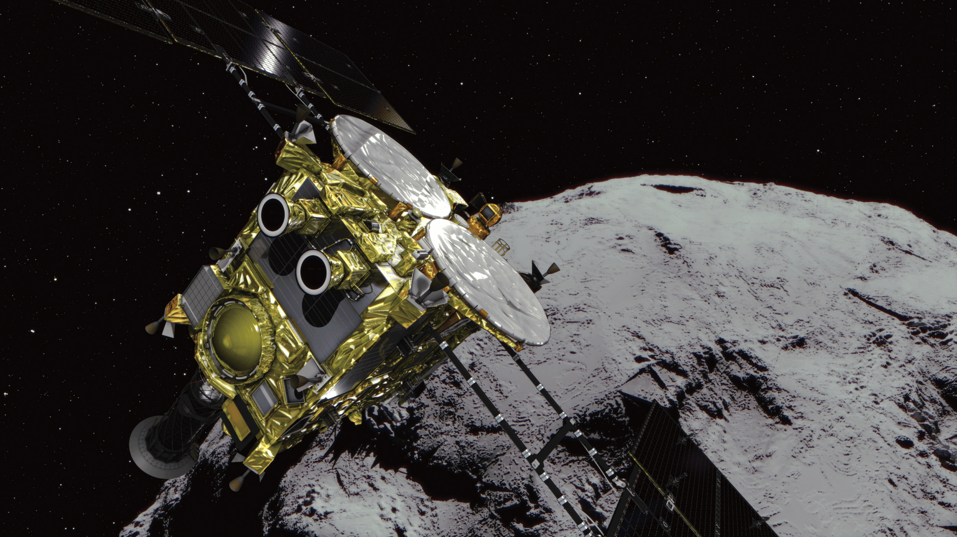 Sonda japonesa explode parte de asteroide e coleta material