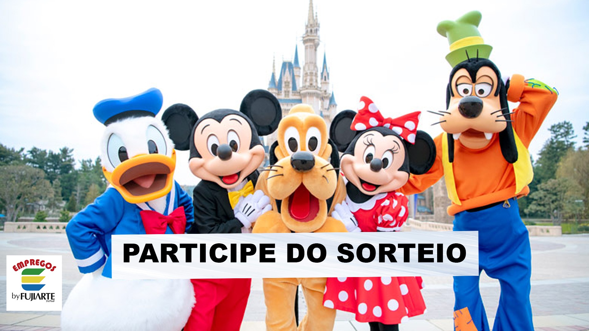 Sorteio de dois passaportes para Tokyo Disney