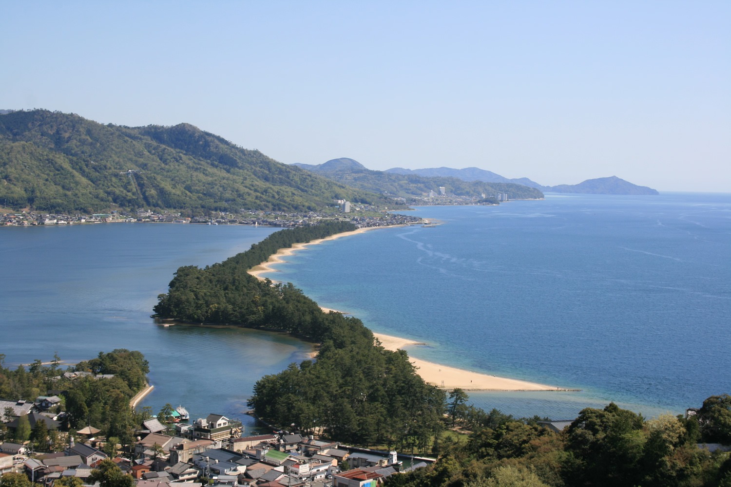 Amanohashidate, a ponte que leva ao céu
