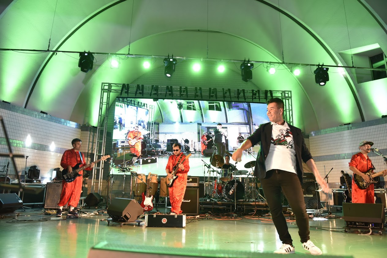 Banda Sangue B+A+O no Sunza Rock Festival em Hamamatsu