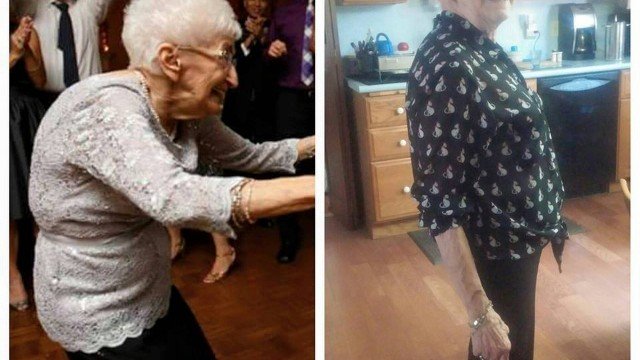 Idosa de 87 anos muda de postura e de vida após começar a praticar yoga