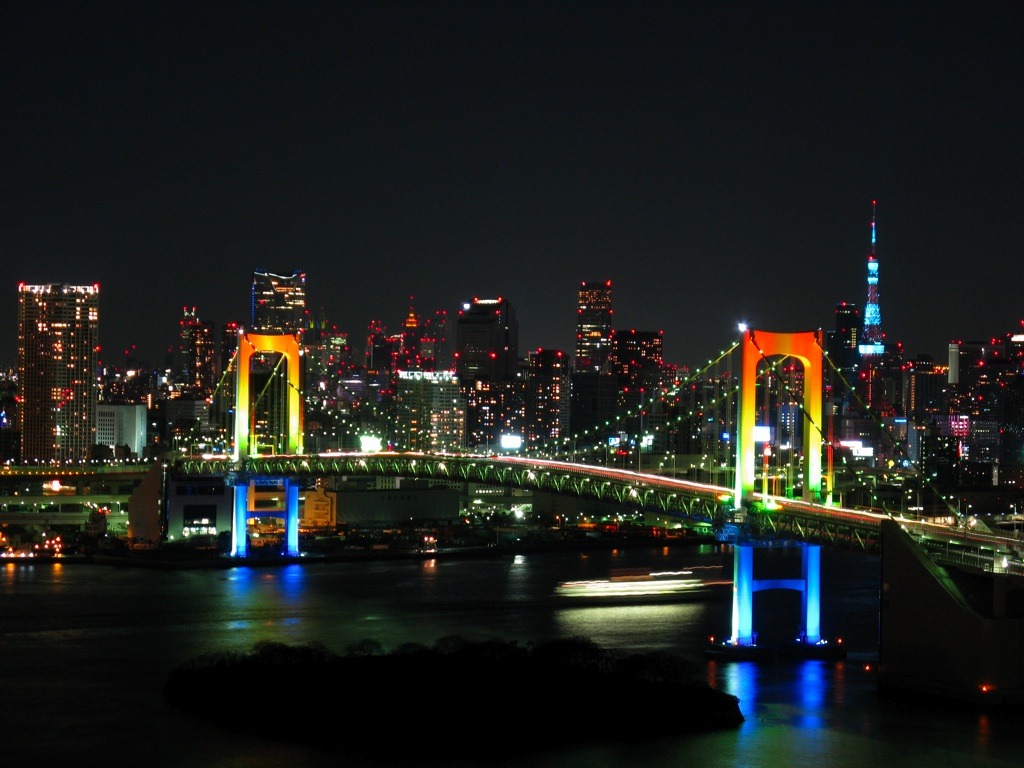 Ponte do Arco-íris em Tóquio (Rainbow Bridge)