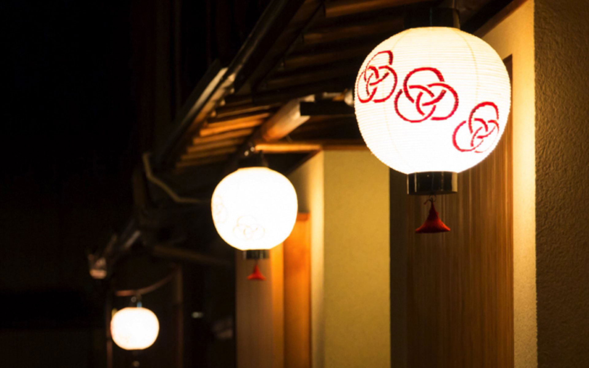 As tradicionais luminárias japonesas