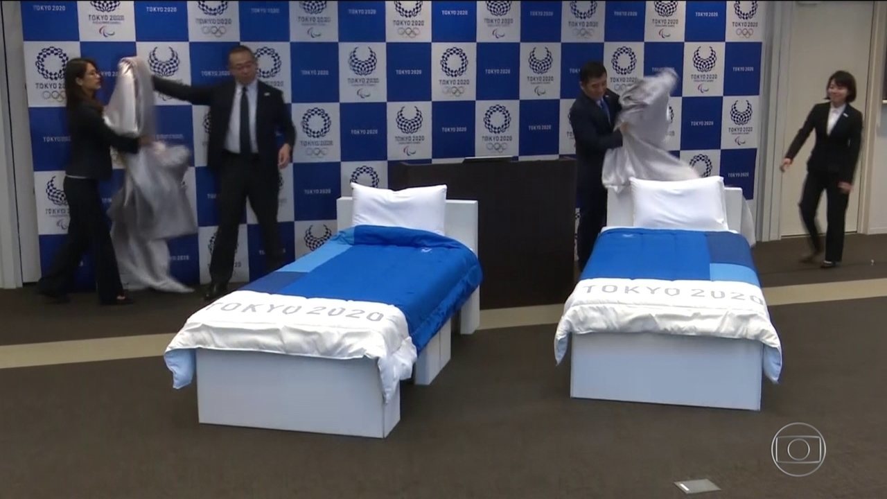 Japão fará camas de papelão para Olimpíadas de Tóquio 2020