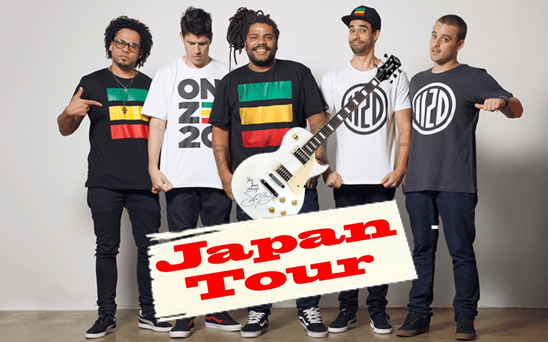 A turnê da banda Onze:20 começa em Gunma dia 8 de novembro