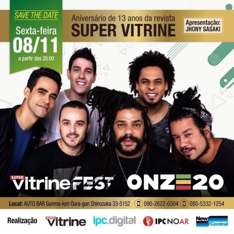 Banda ONZE:20 está chegando em Gunma