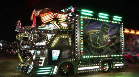 Dekotora, os caminhões decorados japoneses