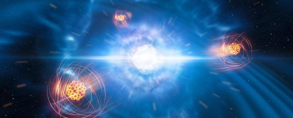 Estrôncio recém-nascido é detectado pela primeira vez no espaço