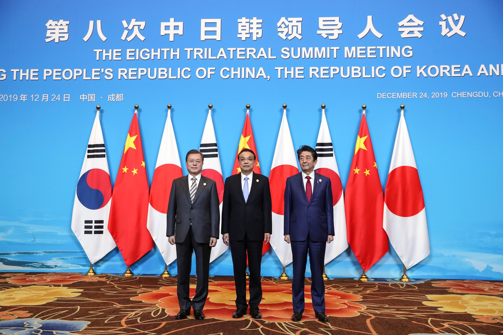Coreia do Sul, Japão e China vão promover diálogo entre Coreia do Norte e EUA