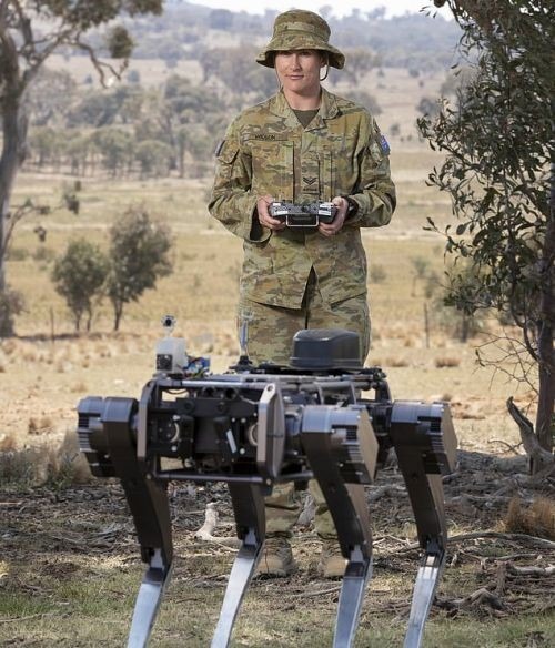 Exército da Austrália quer usar robôs para se proteger da China