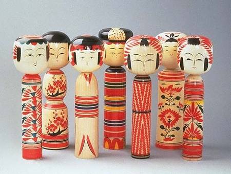 Kokeshi dolls, as bonecas tradicionais japonesas