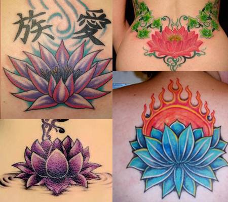 Tatuagem com Flor de Lótus